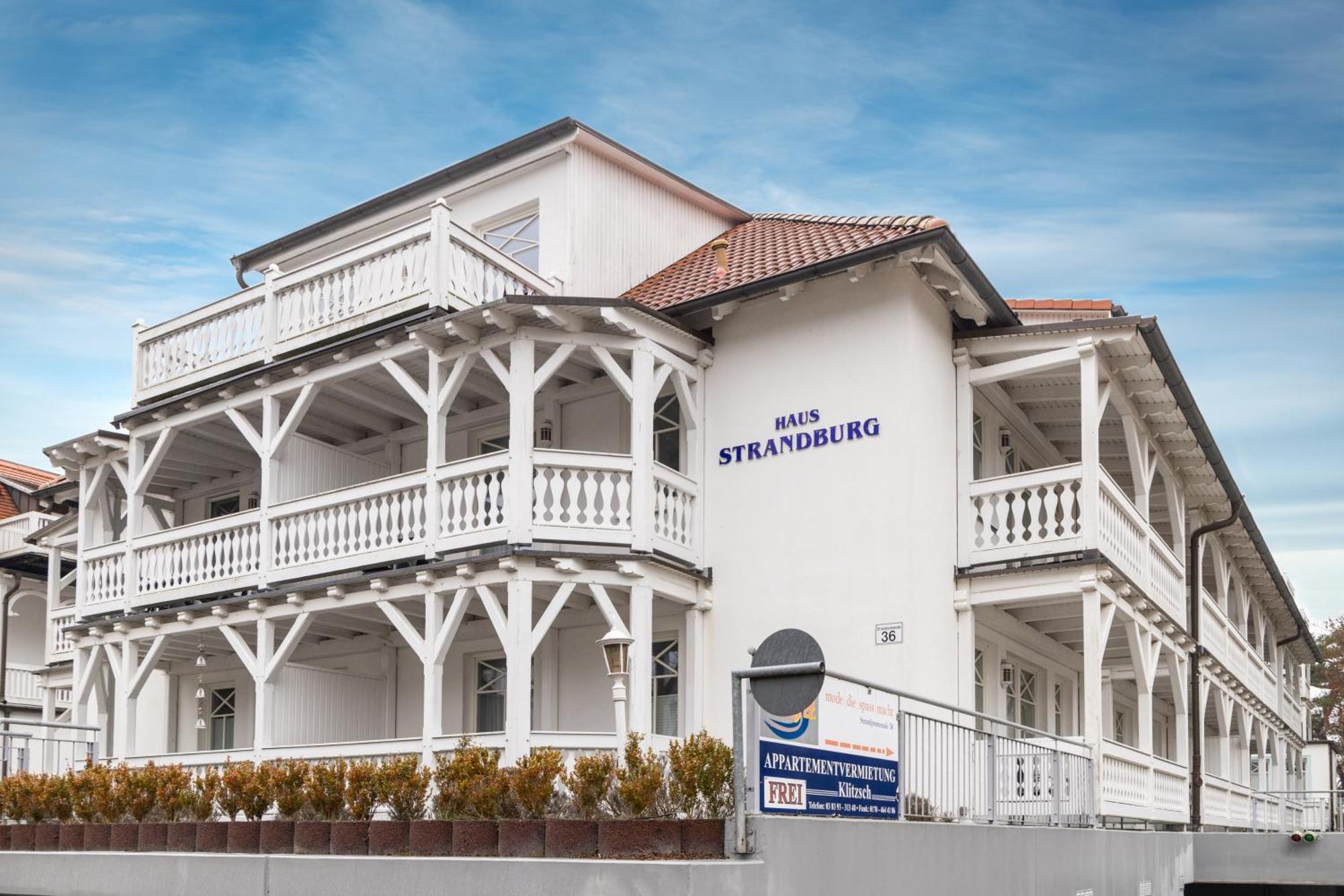 Haus Strandburg - Hinter Duene Und Meer Apartment Binz Luaran gambar